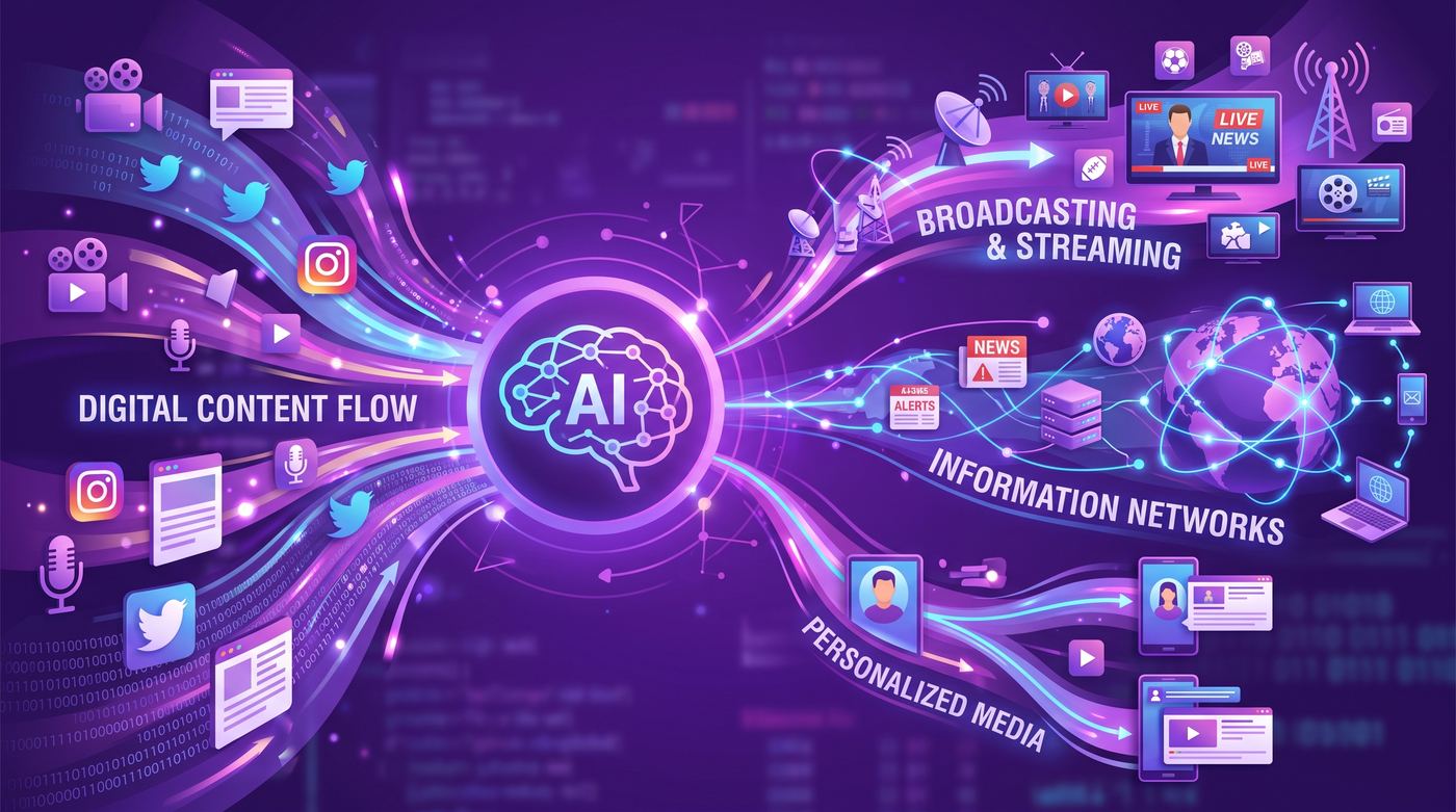 AI in Media - campaign visual