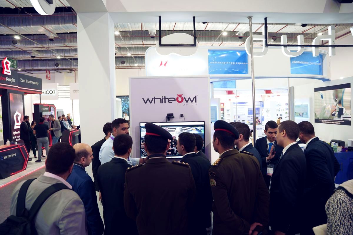 Exhibitor stands at Cairo ICT 2025