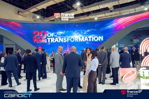 Cairo ICT - 2025 opening ceremony stage