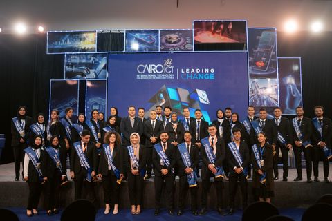 Cairo ICT - award winners stage