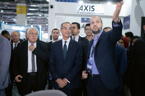 Cairo ICT - axis stand tour