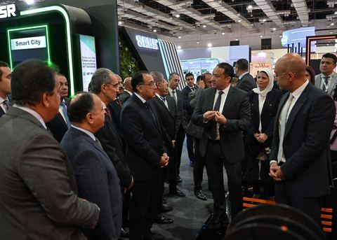 Cairo ICT - delegation show floor walk