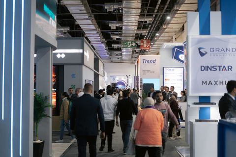 Cairo ICT - exhibition aisle stands