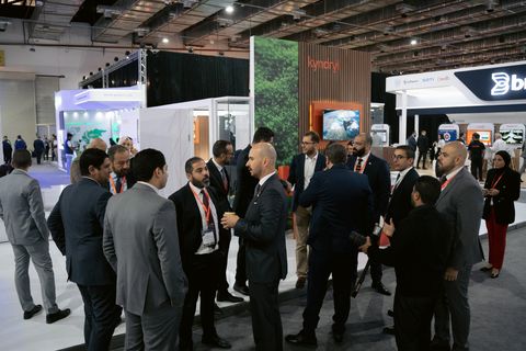 Cairo ICT - networking visitors